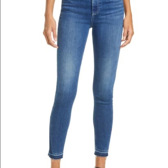 Rag & Bone Ankle Skinny In Clean Lily Dale Sz 26 - Picture 2 of 10
